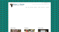 Desktop Screenshot of ginjerclarkebooks.com